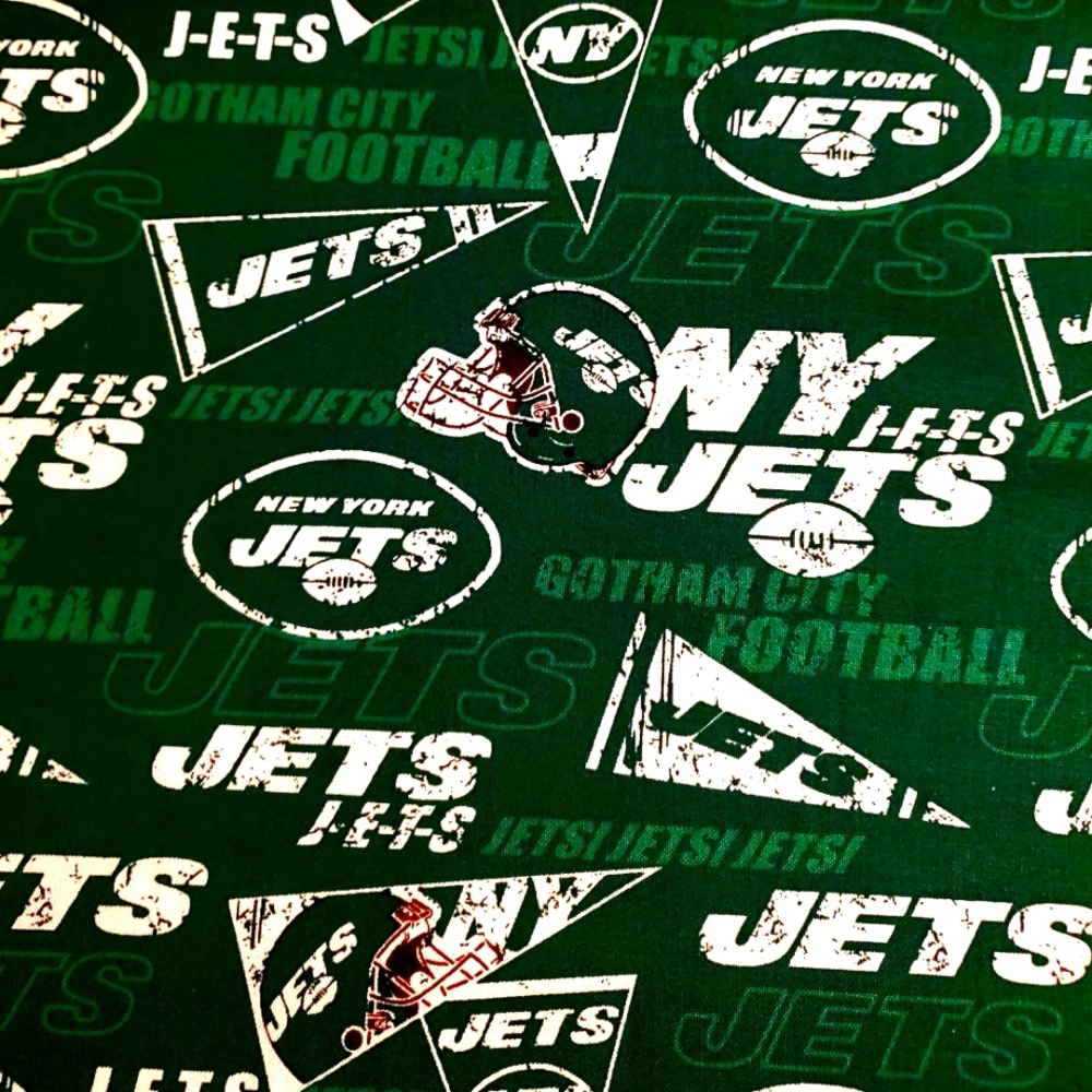 13" X 13" New York Jets  Pillow